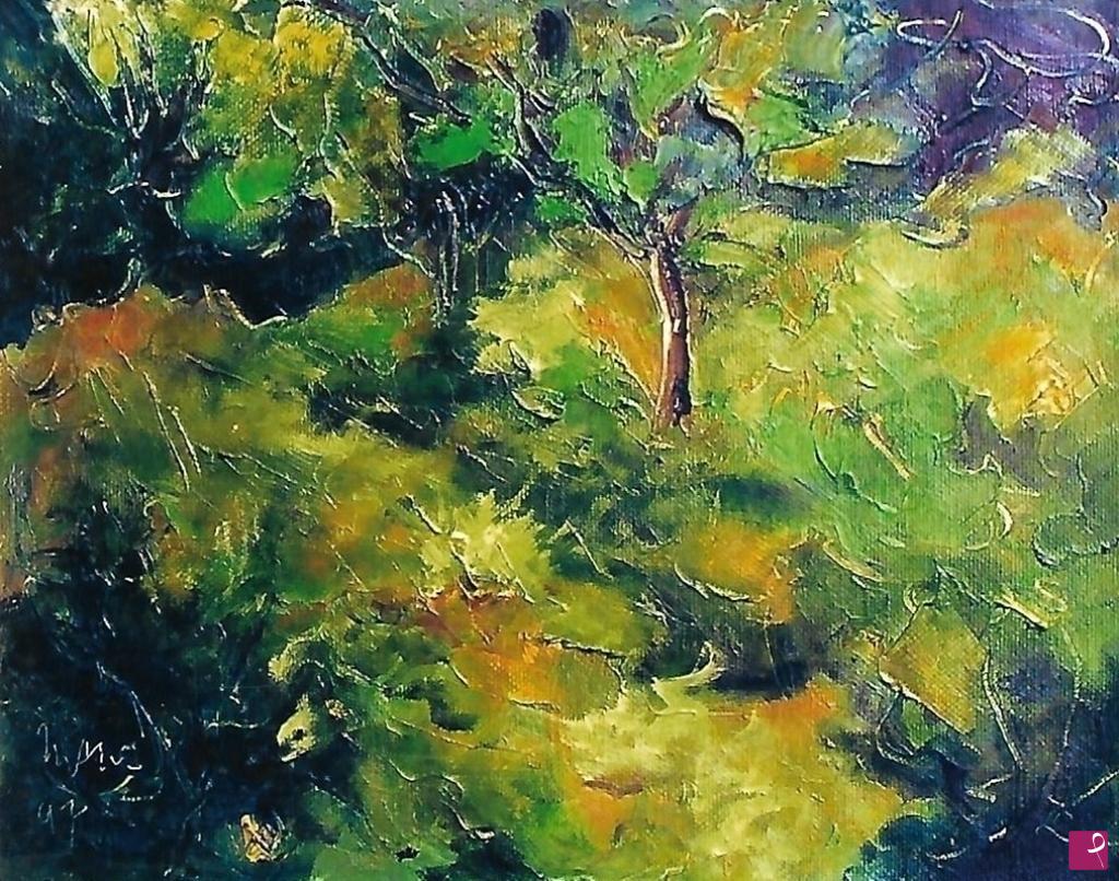 quadri in vendita online - Bosco incantato