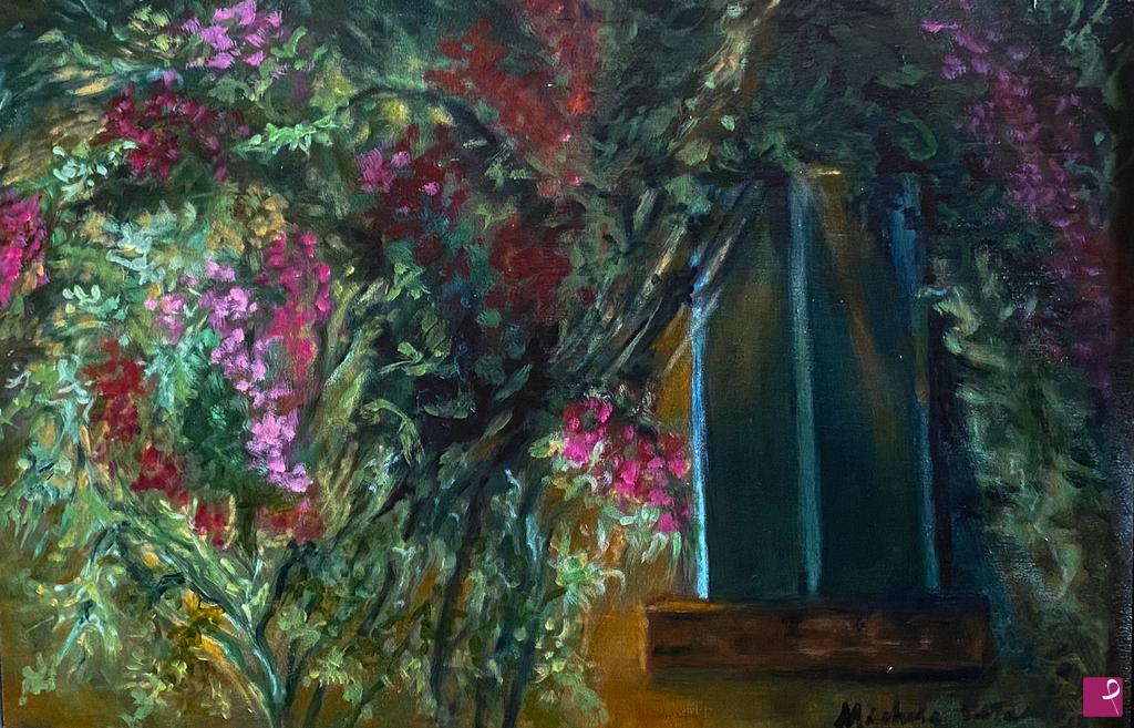 quadri in vendita online - Bouganvillea