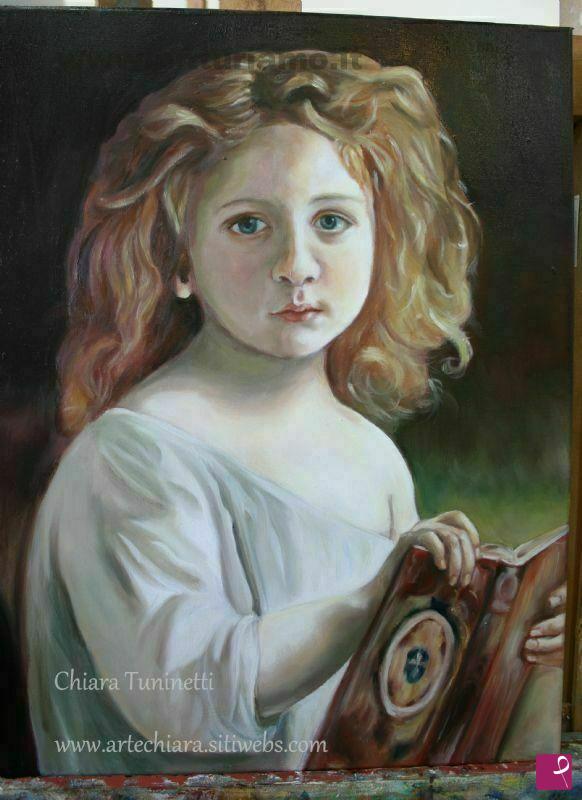 quadri in vendita online - Bouguereau_The Story Book