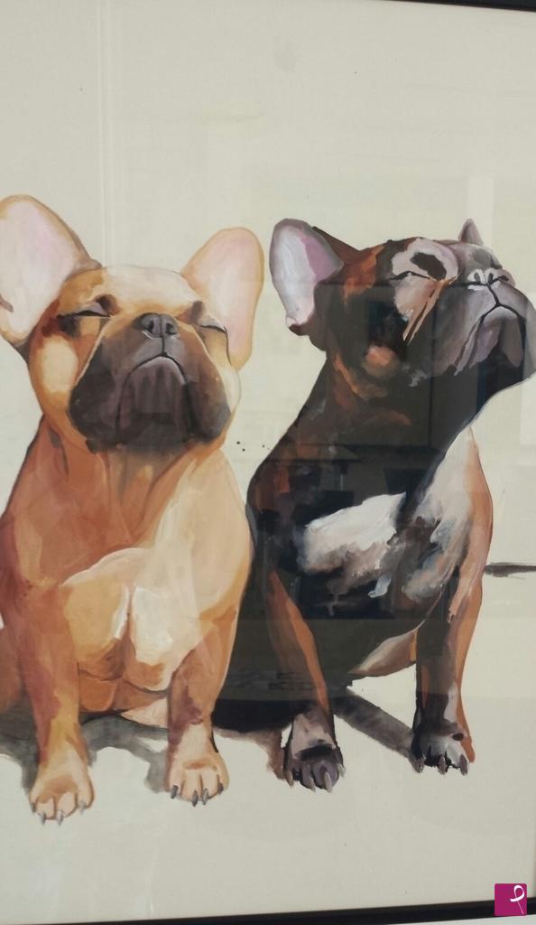 quadri in vendita online - Bouledogue français