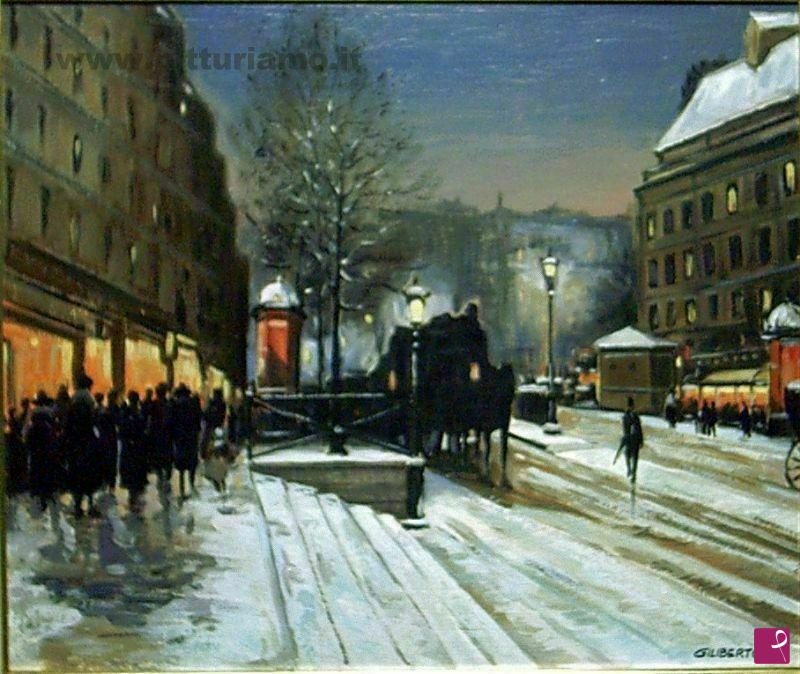 quadri in vendita online - Boulevar de Paris