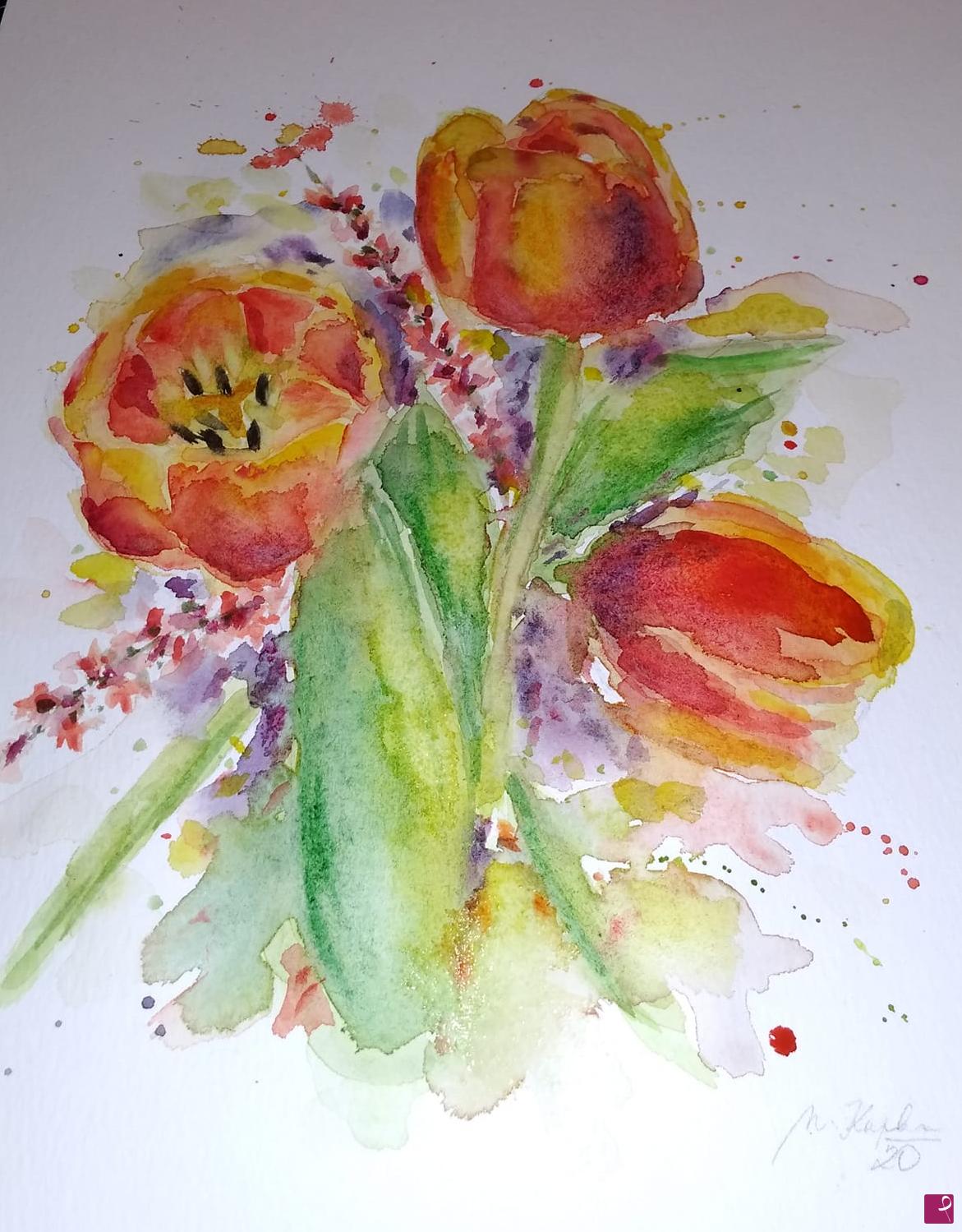 quadri in vendita online - Bouquet