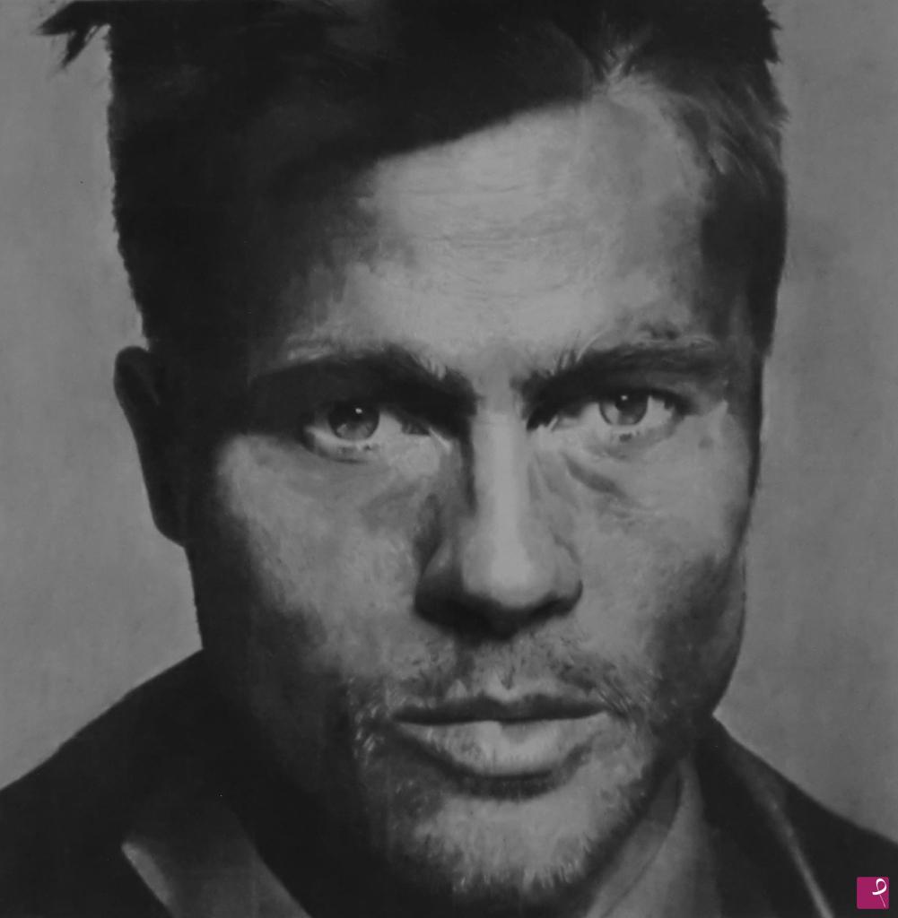 quadri in vendita online - Brad Pitt 
