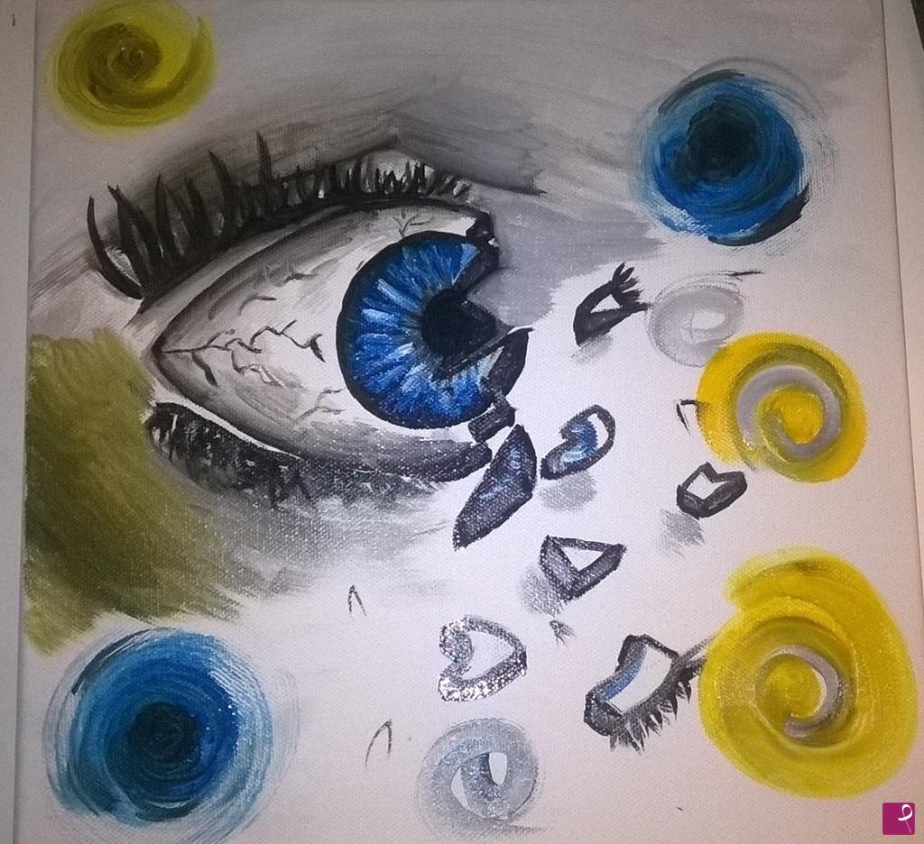 quadri in vendita online - breaking eye 