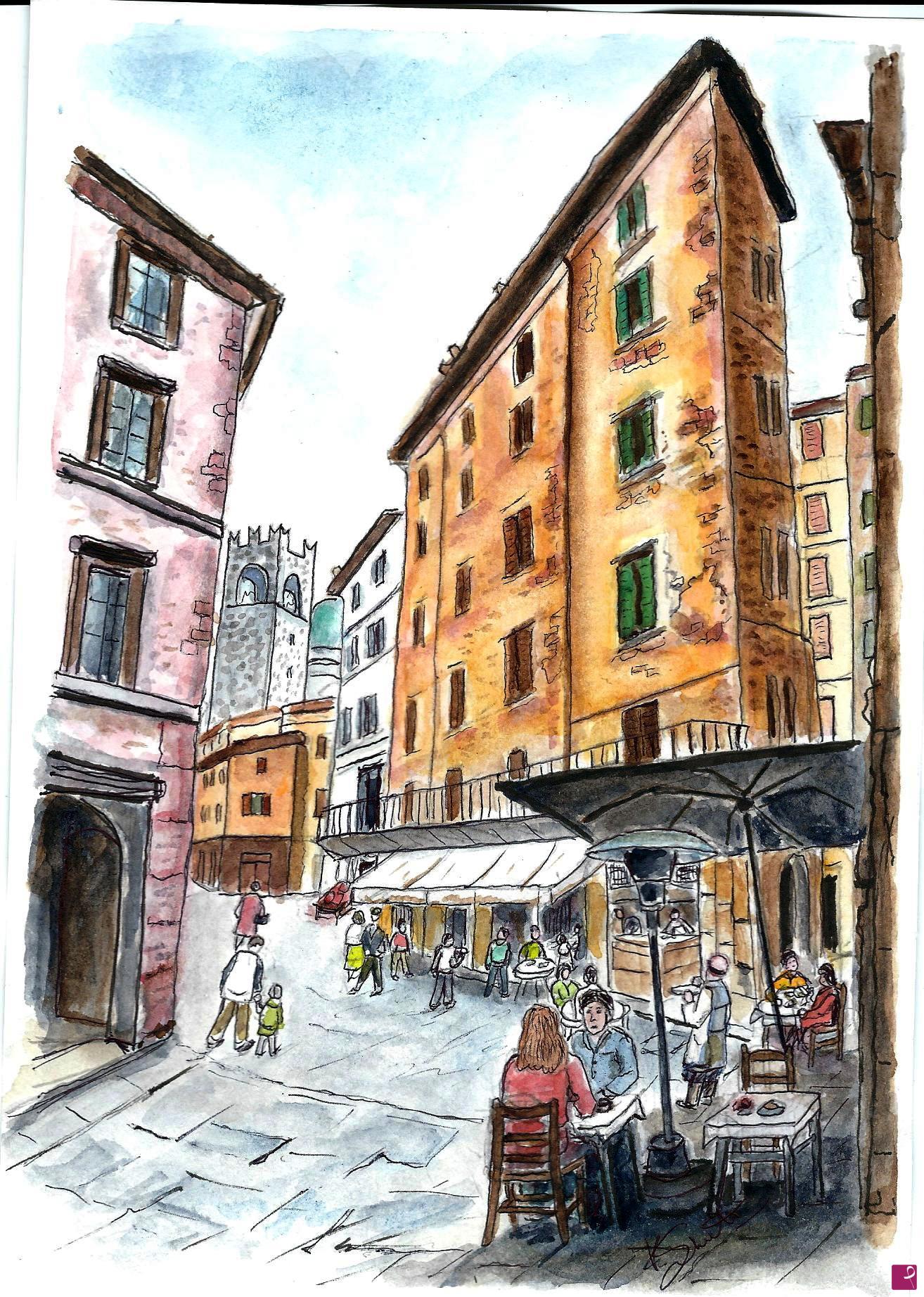 quadri in vendita online - Brescia - Via Cesare Beccaria