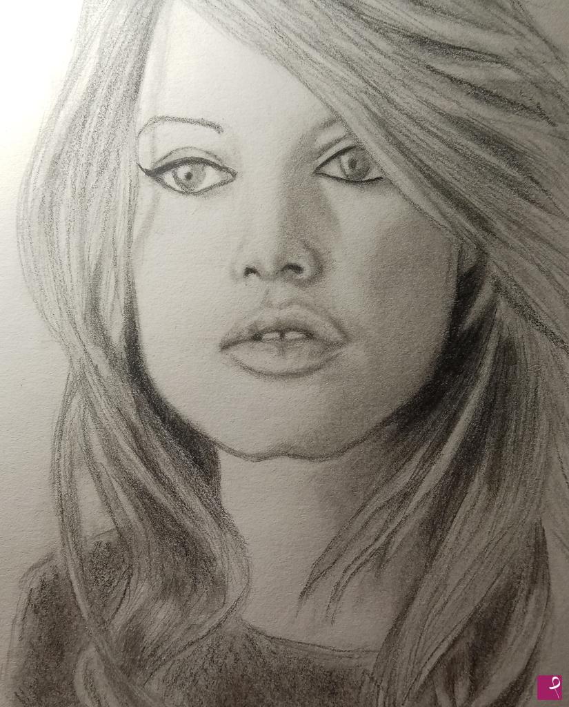 quadri in vendita online - Brigitte bardot