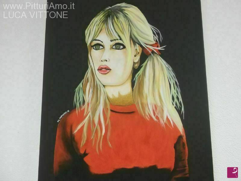 quadri in vendita online - Brigitte Bardot