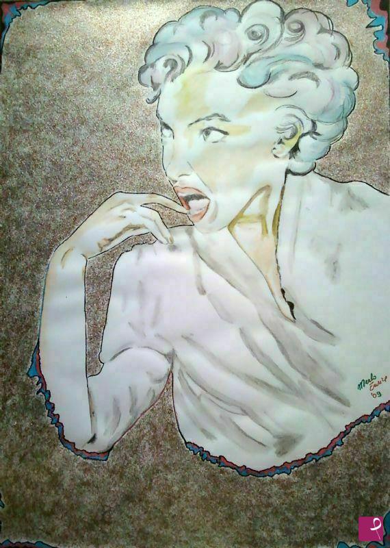 quadri in vendita online - BRILLIANT MARYLIN