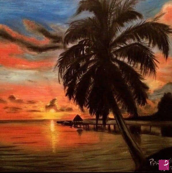 quadri in vendita online - BRIVIDO TROPICALE 