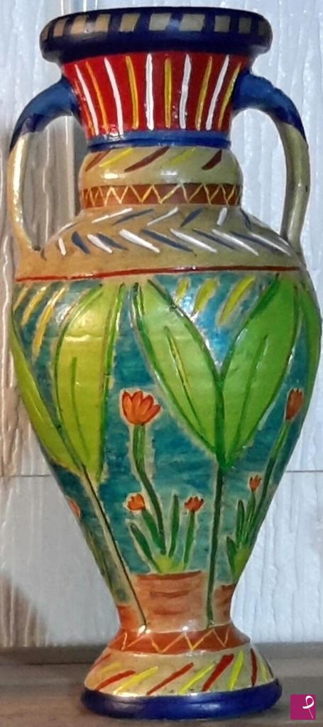 quadri in vendita online - BROCCA  CON FIORI.