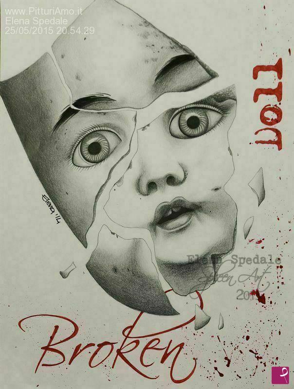quadri in vendita online - Broken doll