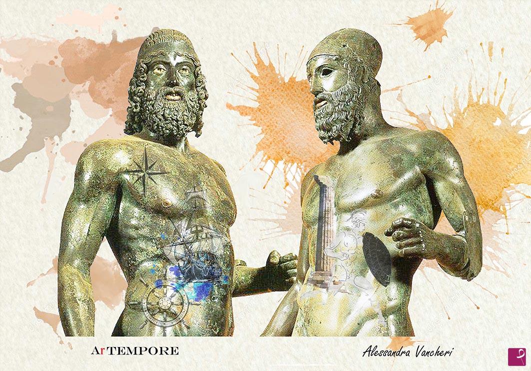 quadri in vendita online - Bronzi di Riace