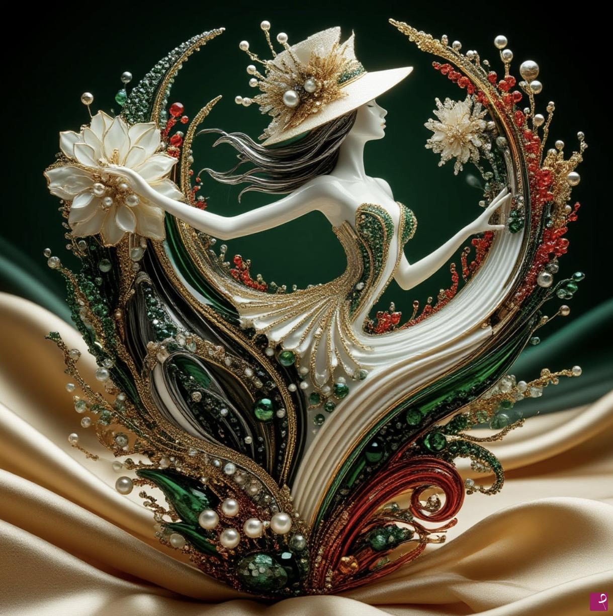 quadri in vendita online -  Brooch