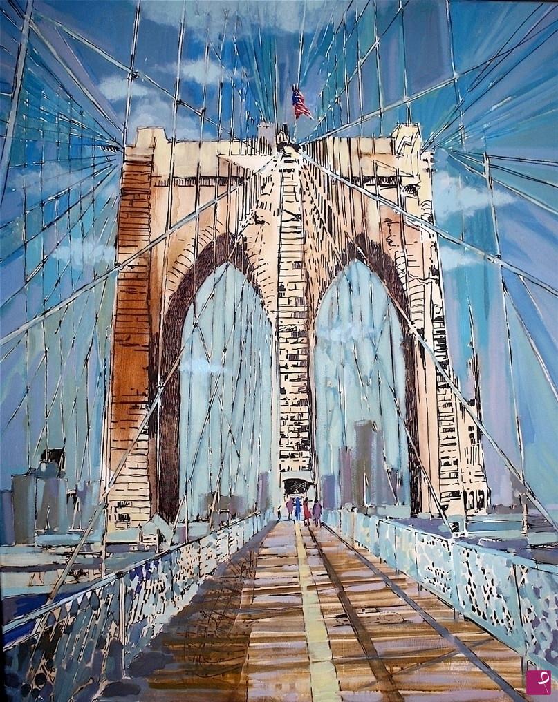 quadri in vendita online - "BROOKLYN BRIDGE"