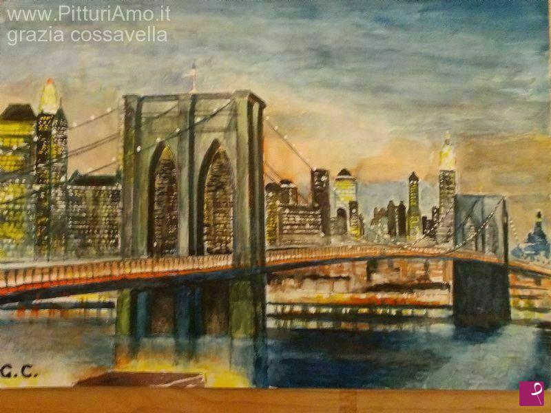 quadri in vendita online - BROOKLYN BRIDGE