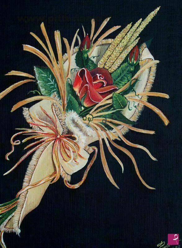 quadri in vendita online - Buche fiori
