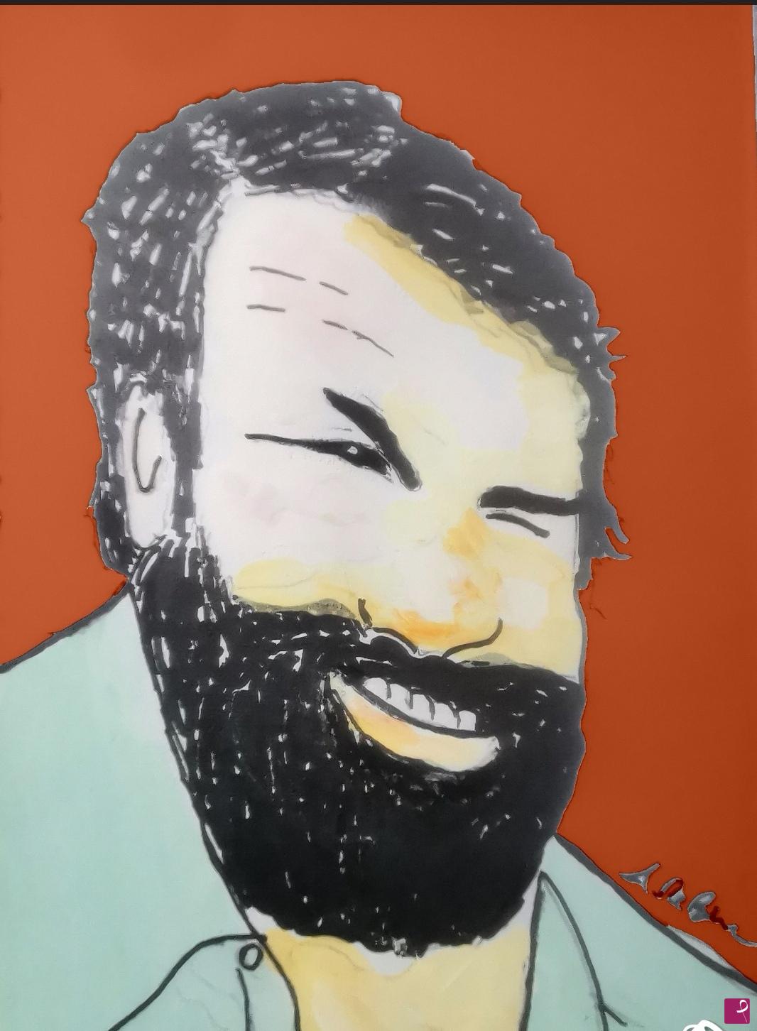 quadri in vendita online - Bud Spencer pop art