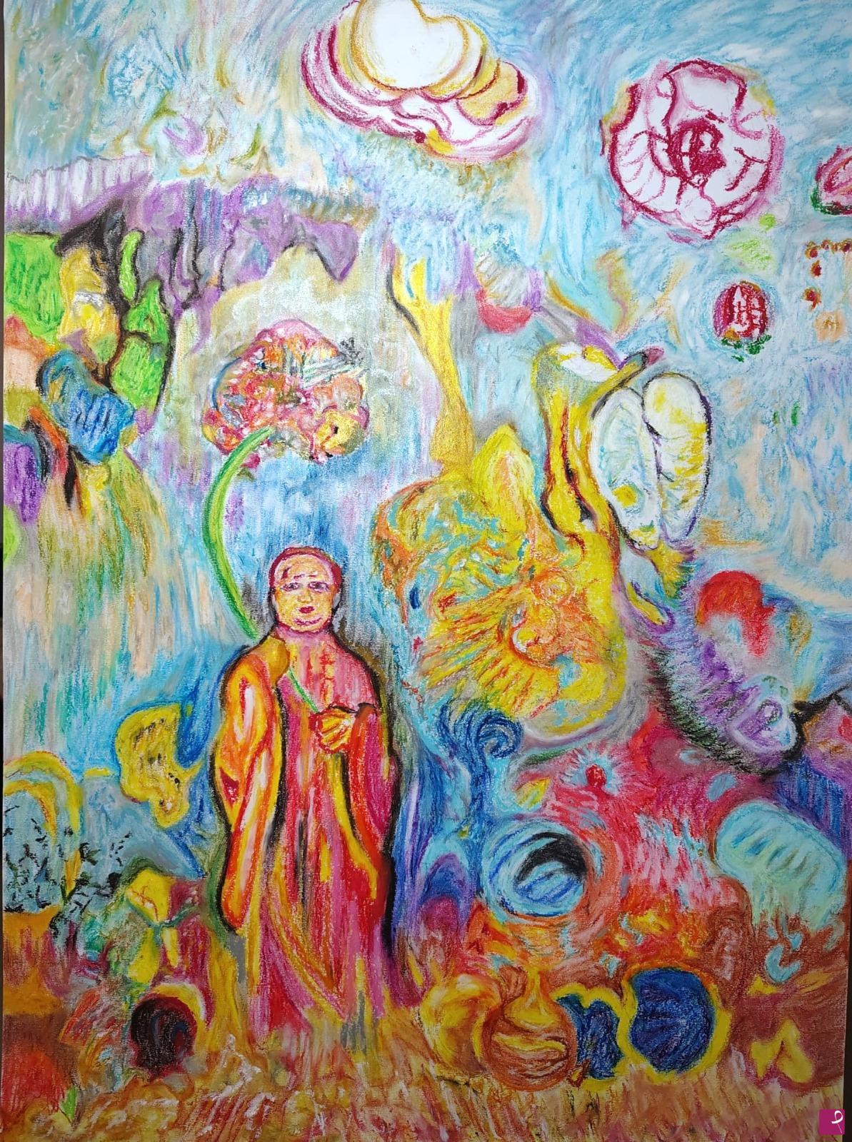 quadri in vendita online - Buddha dei Fiori