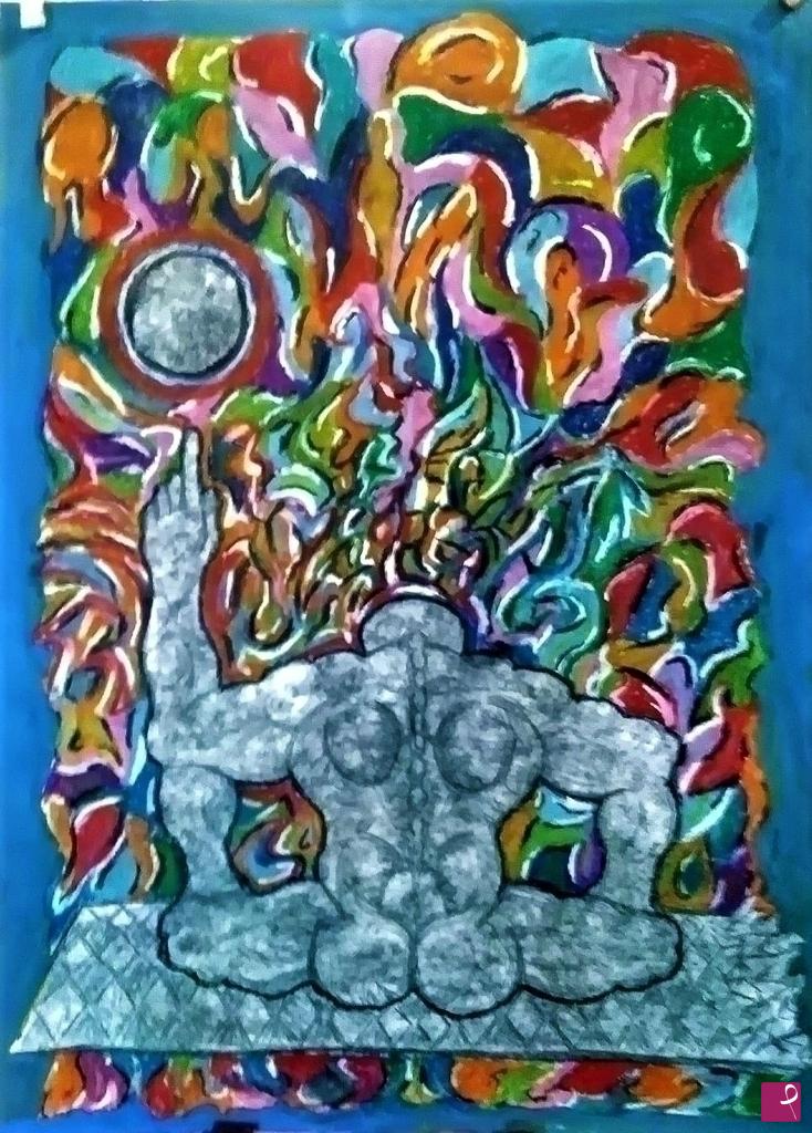 quadri in vendita online - Buddha del Sole
