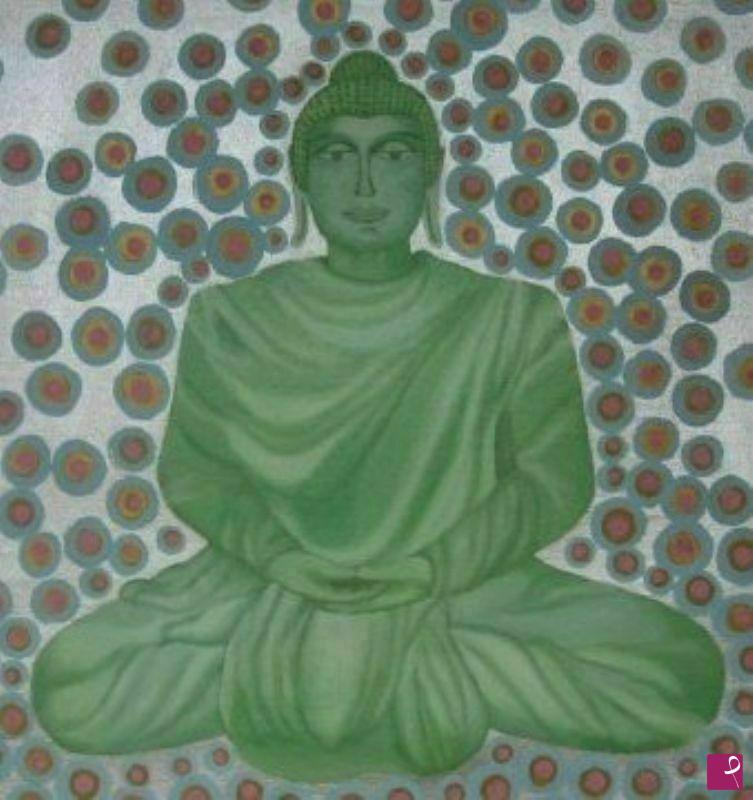 quadri in vendita online - Buddha's jade