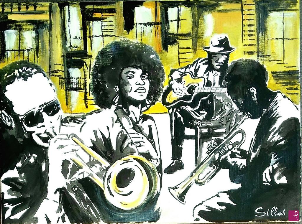 quadri in vendita online - Buddy Bolden's Blues (Omaggio a Buddy Bolden)