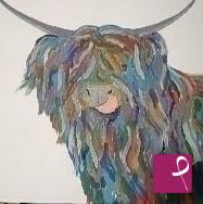quadri in vendita online - Bue color 