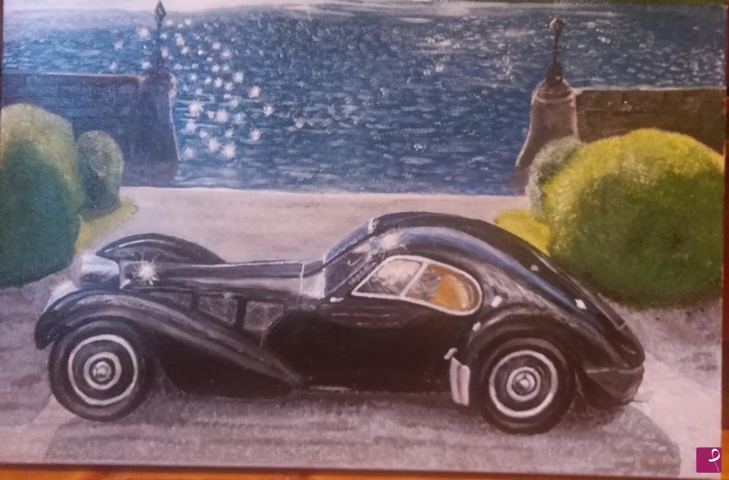 quadri in vendita online - bugatti atlantic