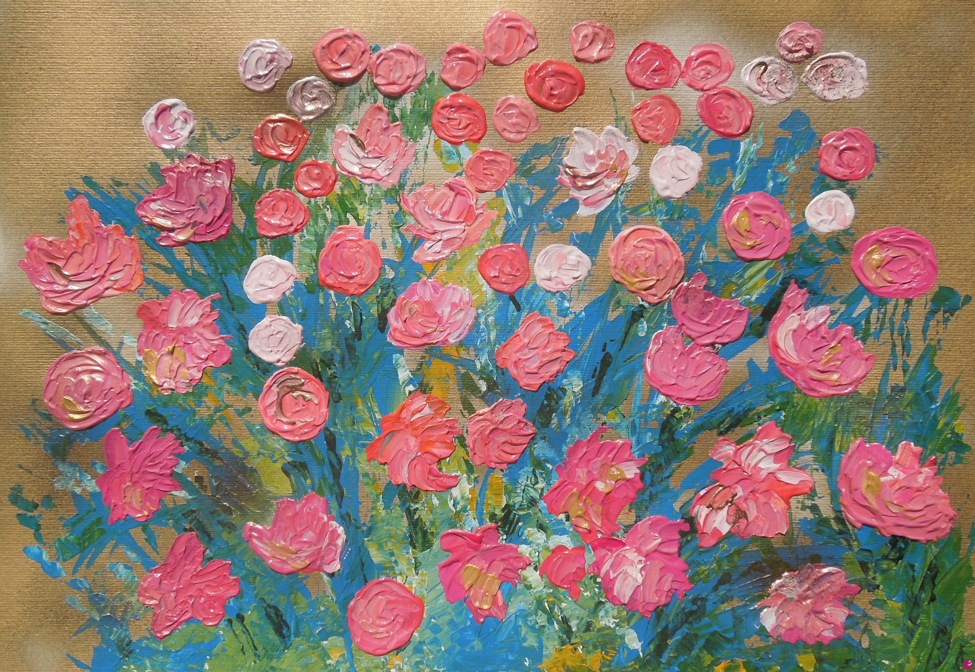 quadri in vendita online - Bunch of autumn flowers - 613