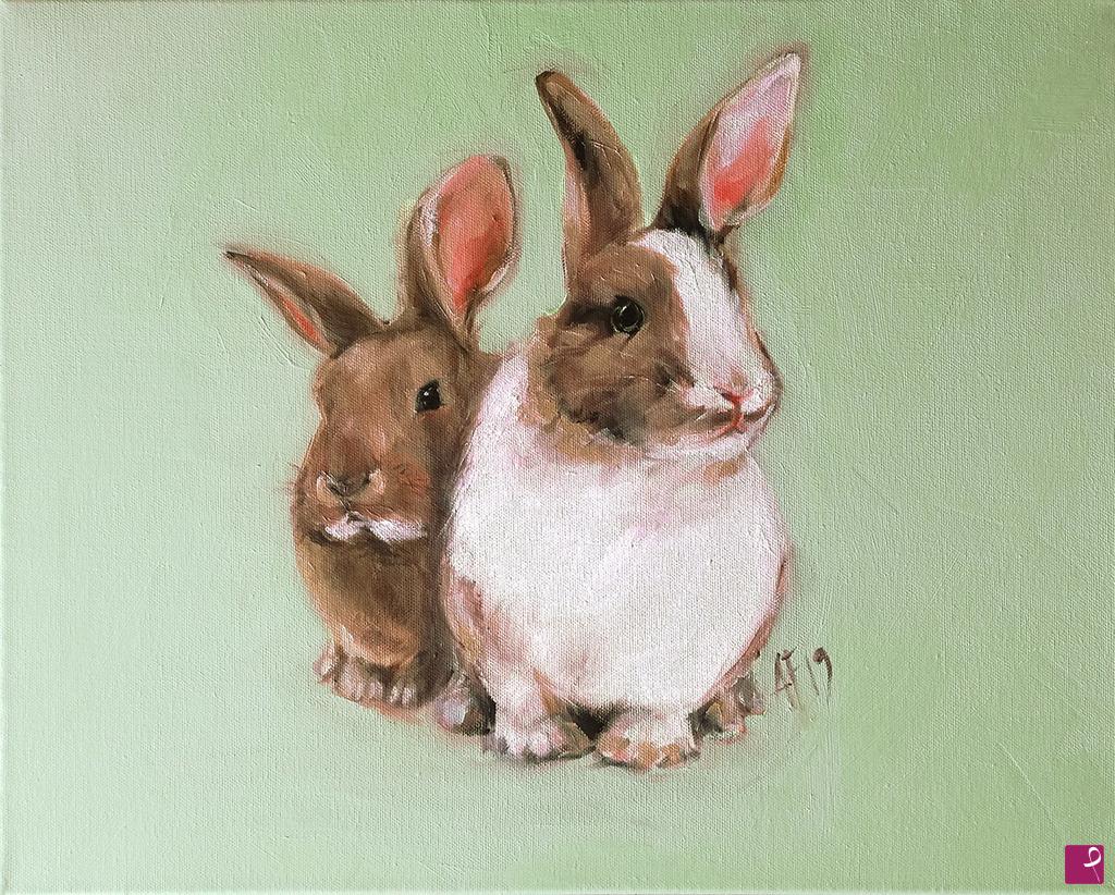 quadri in vendita online - Bunny&Clyde