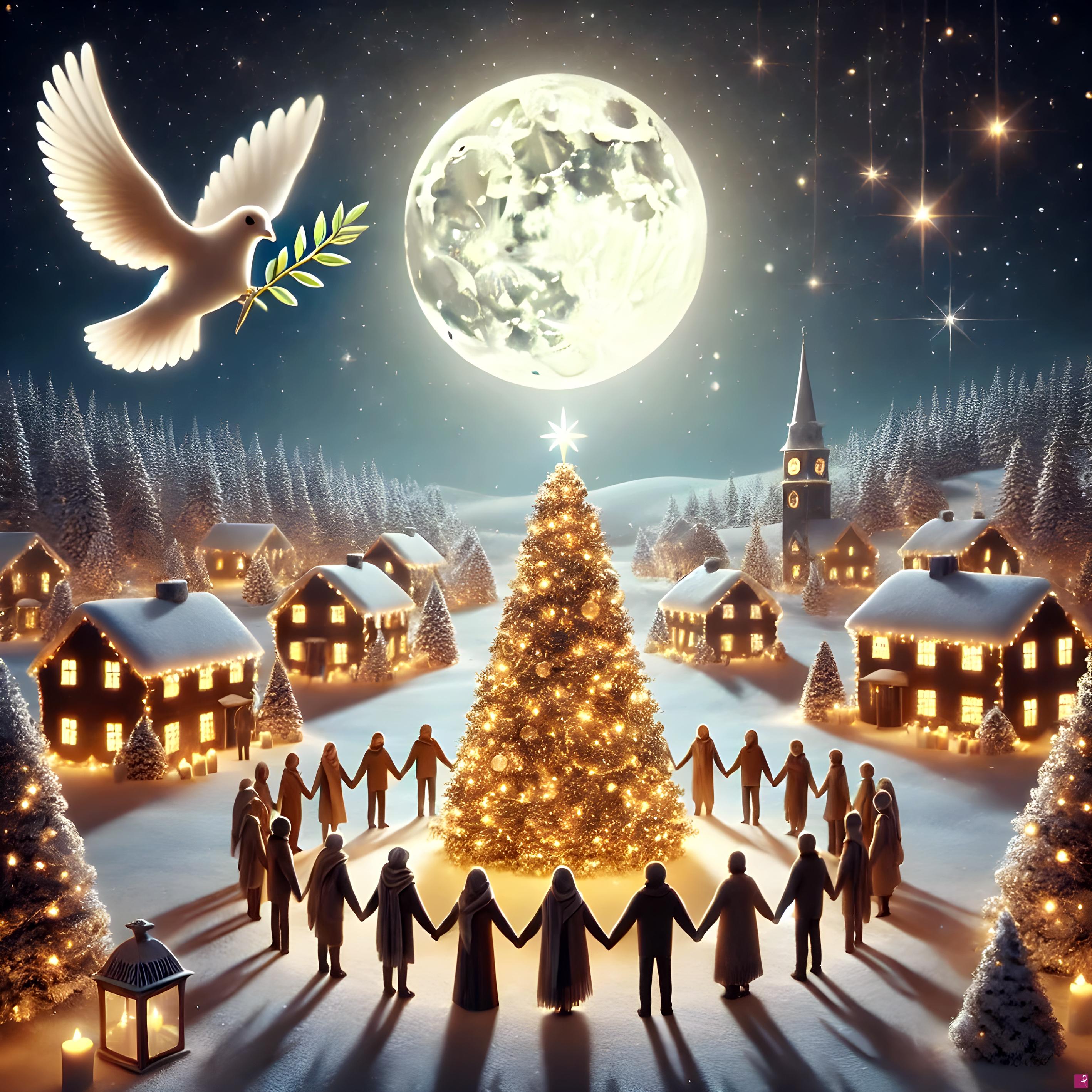 quadri in vendita online - Buon Natale di Pace!
