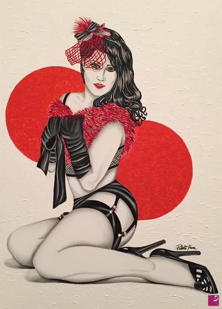 quadri in vendita online - "BURLESQUE"