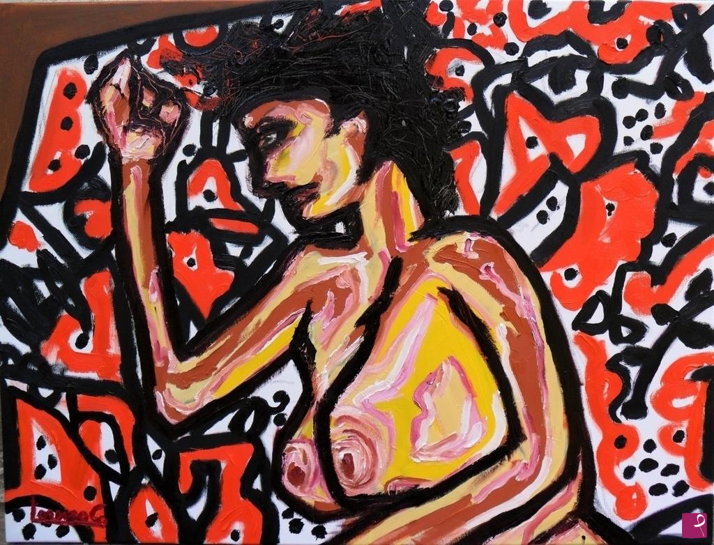 quadri in vendita online - BUST OF SLEEPING WOMAN