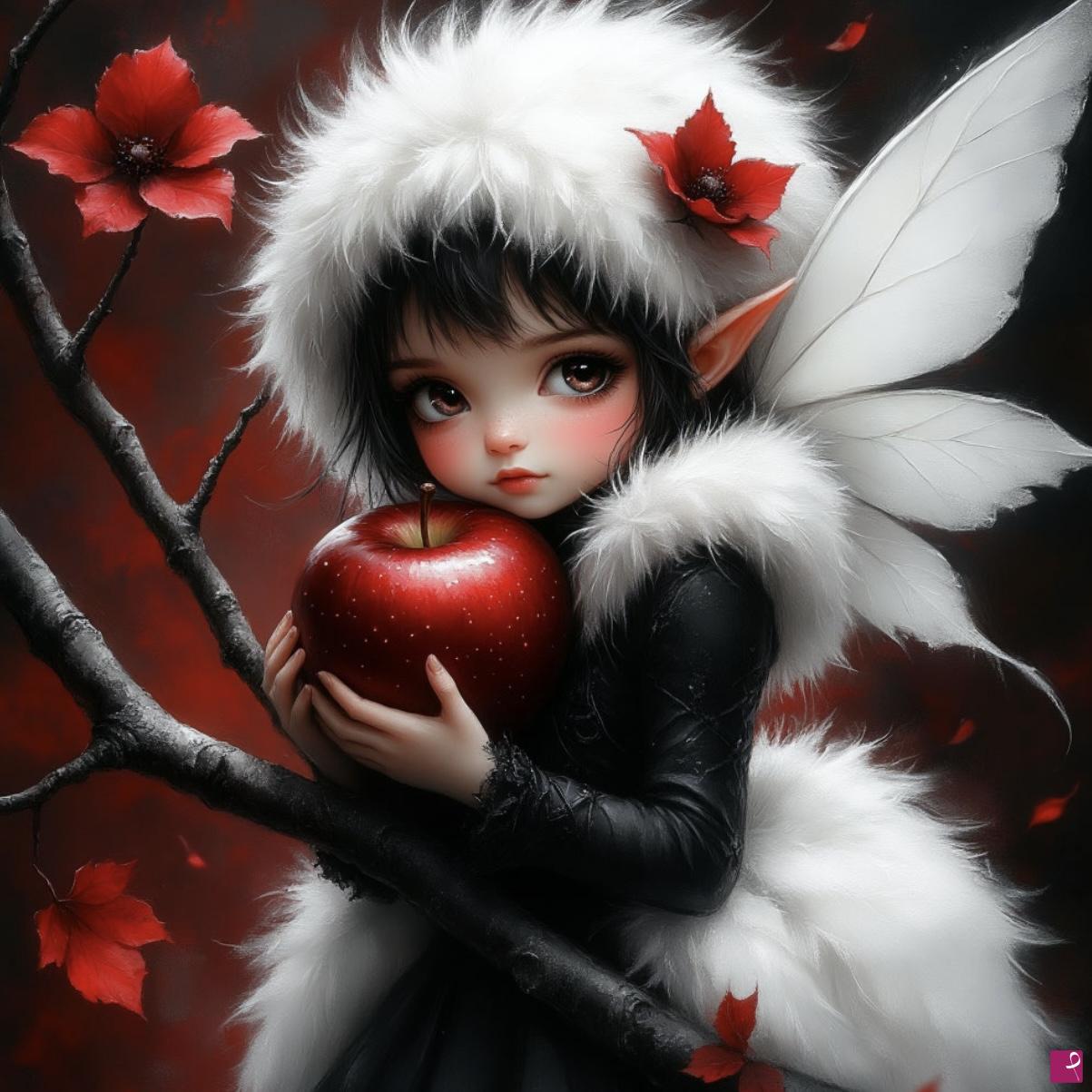 quadri in vendita online - Butterflie and Apple 