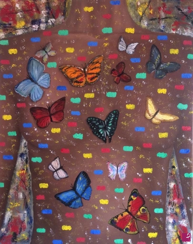 quadri in vendita online -  Butterflies 