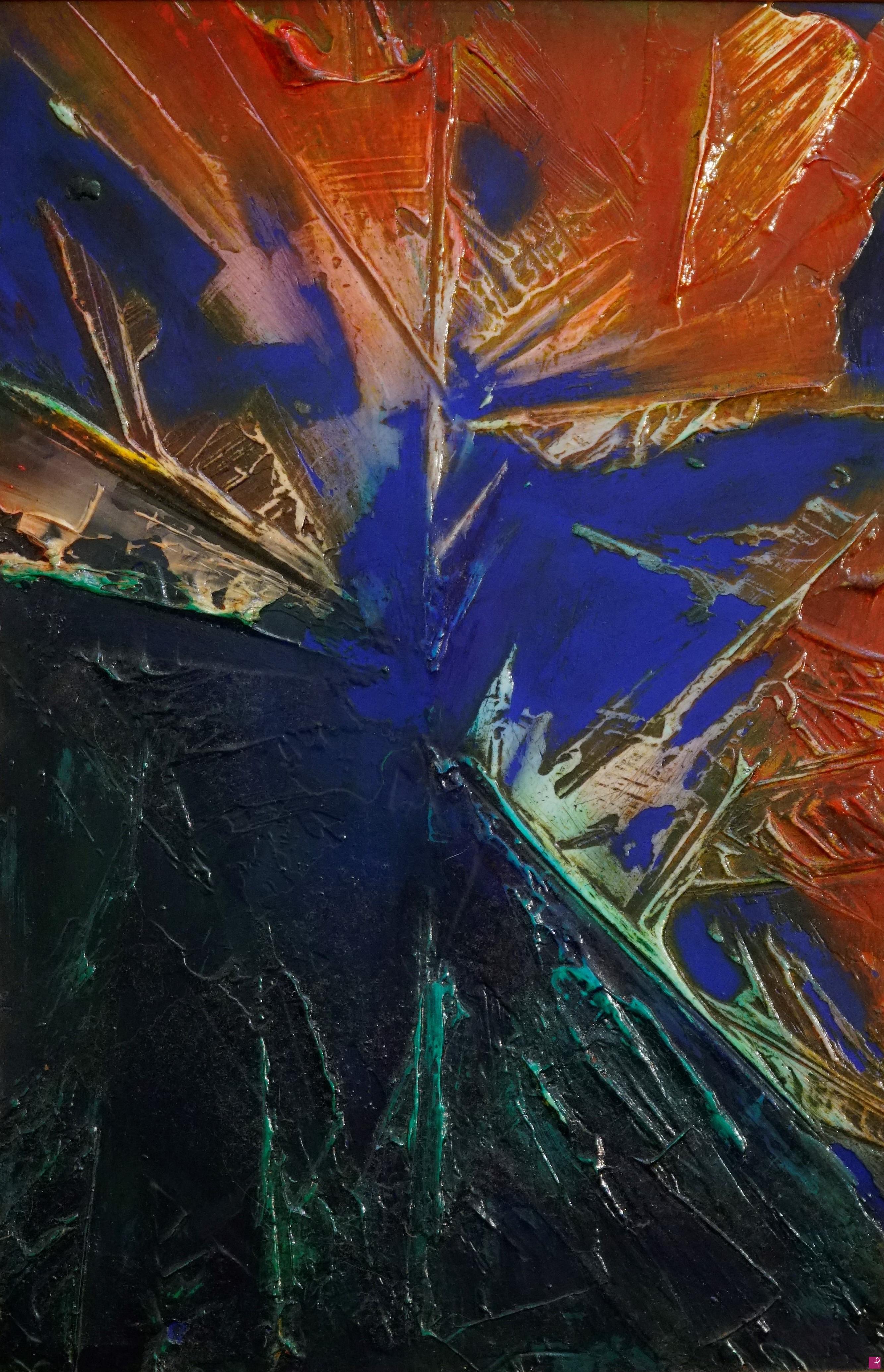 quadri in vendita online - BUTTERFLIES IN THE NIGHT