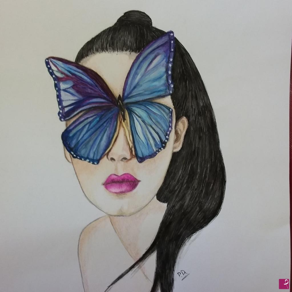 quadri in vendita online - Butterfly
