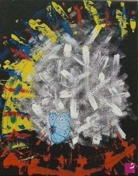 quadri in vendita online - Butterfly of colors