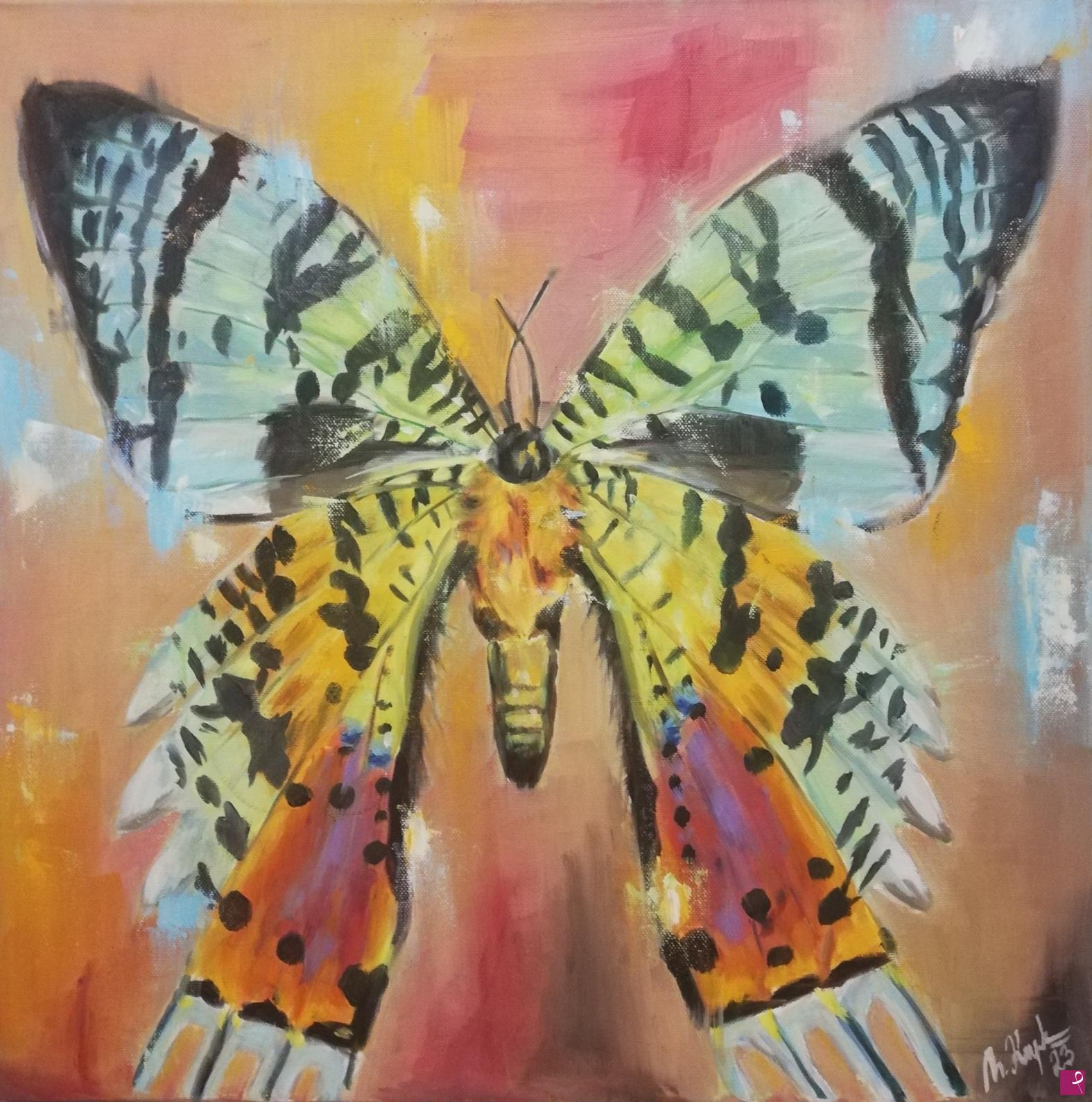 quadri in vendita online - Butterfly wings