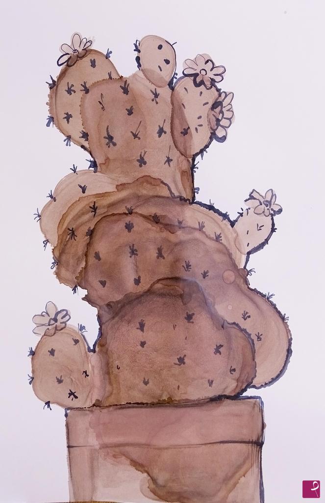quadri in vendita online - Cactus