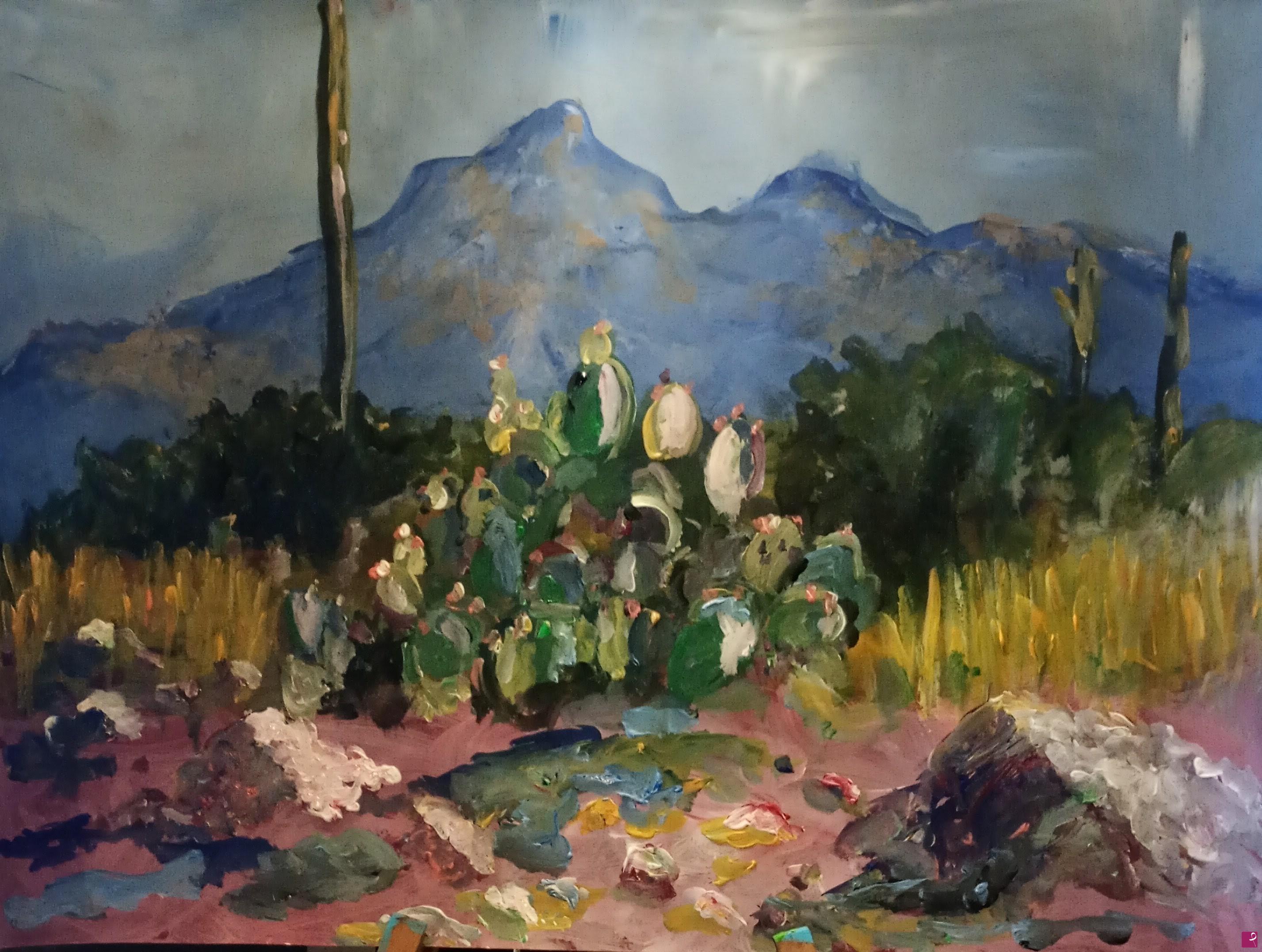 quadri in vendita online - Cactus 