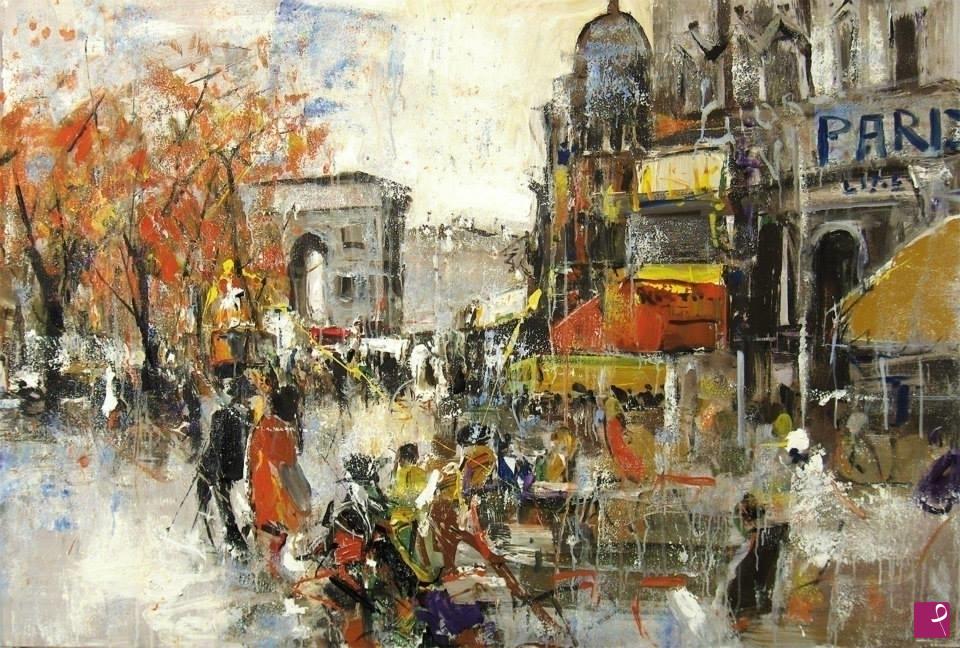 quadri in vendita online - caffè sugli champs elysee