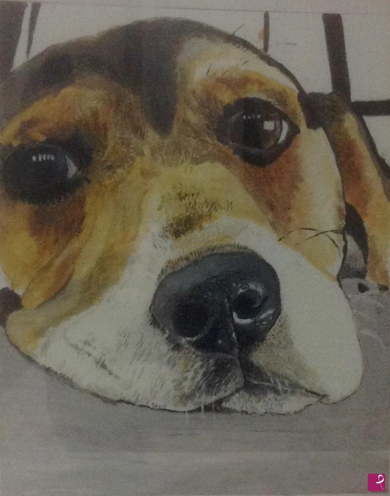 quadri in vendita online - Cagnolino