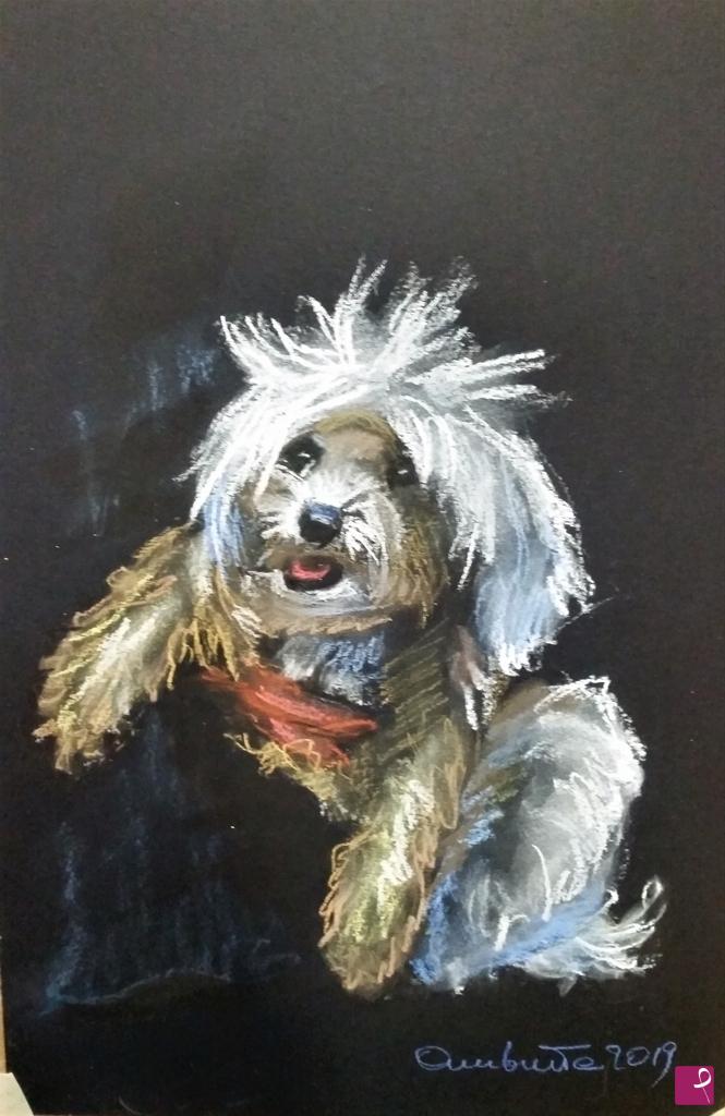 quadri in vendita online - Cagnolino