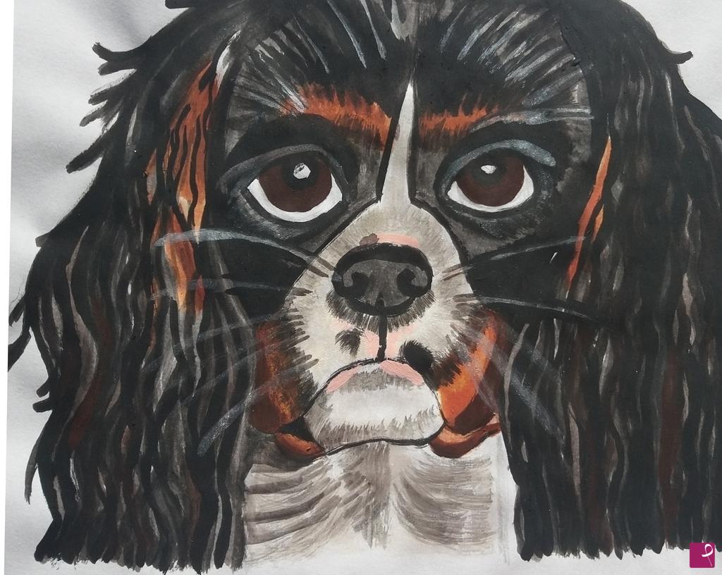 quadri in vendita online - Cagnolino
