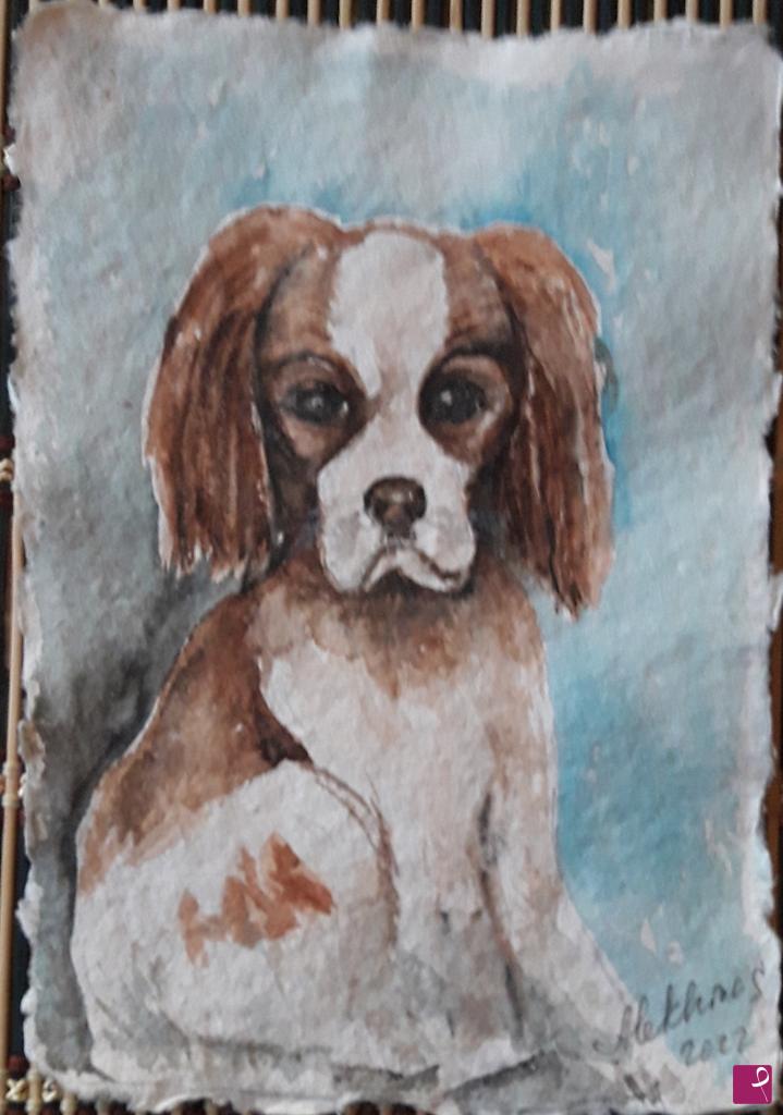 quadri in vendita online - Cagnolino
