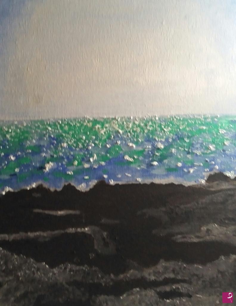 quadri in vendita online - cala fetente (cozze ba )