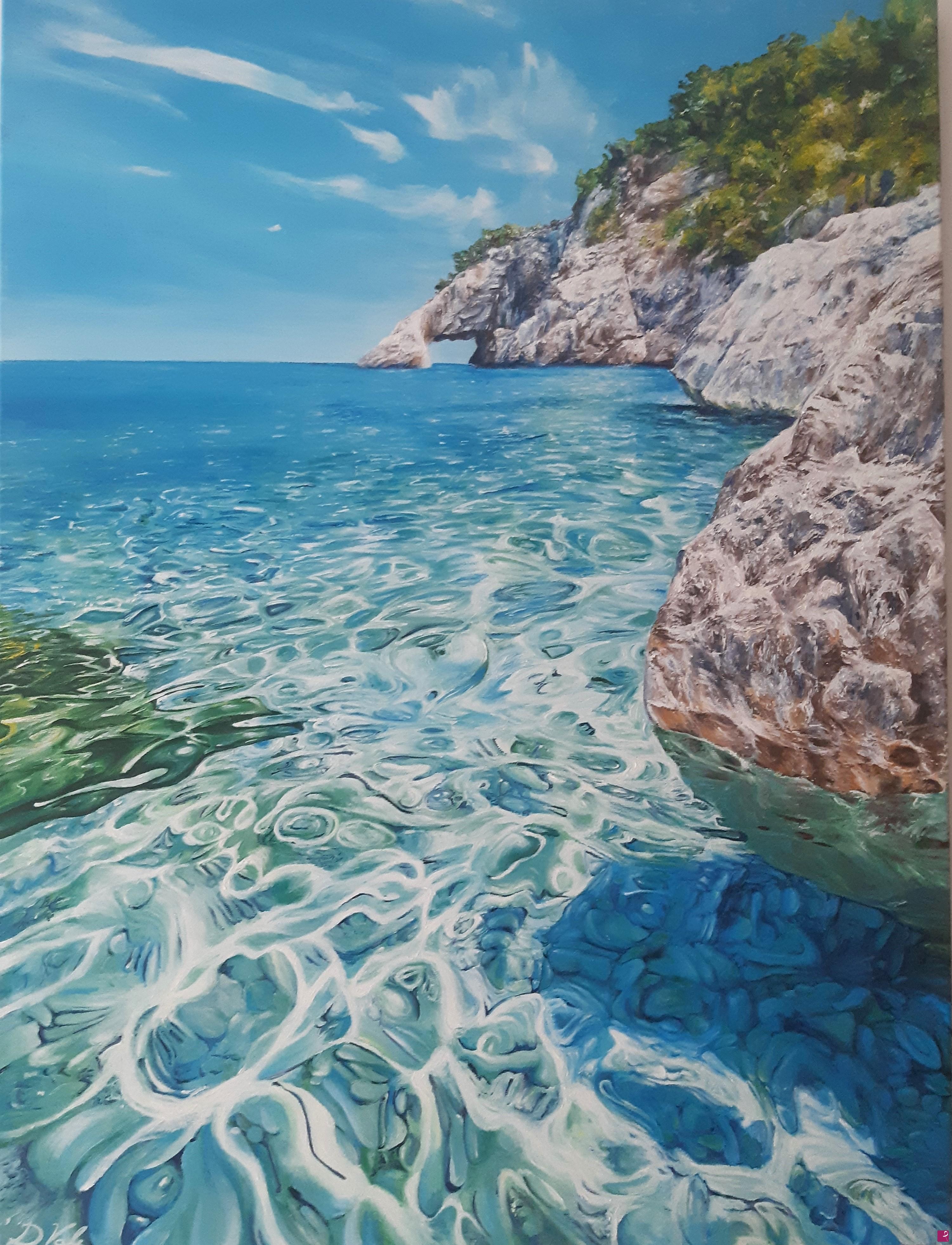 quadri in vendita online - Cala Goloritzé, Sardegna