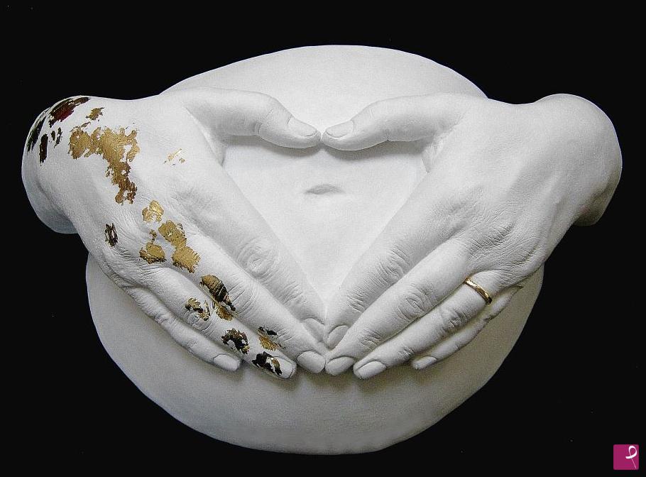Belly Mask, il calco del pancione: Belly mask, il calco del pancione in  gravidanza
