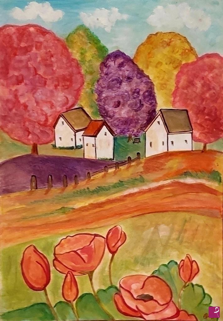 quadri in vendita online - Calda estate 