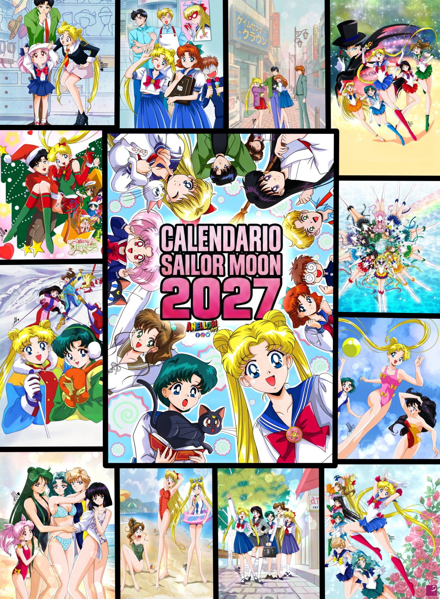 quadri in vendita online - calendario 2027 sailor moon
